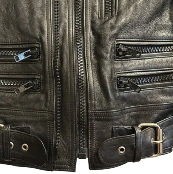 Re/Done leather moto jacket - Picture 7 of 16